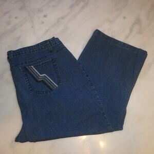 Cato Women's 22W Jeans‎ Back Pocket Pattern